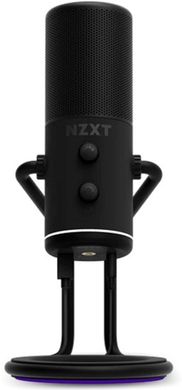 Мікрофон для ПК, стрімінга та подкастів NZXT Wired Capsule USB Microphone Black (AP-WUMIC-B1)