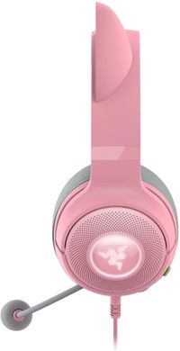 Навушники з мікрофоном Razer Kraken Kitty V2 Quartz (RZ04-04730200-R3M1)