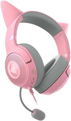 Навушники з мікрофоном Razer Kraken Kitty V2 Quartz (RZ04-04730200-R3M1)