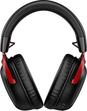 Навушники с микрофоном HyperX Cloud III Wireless Black/Red (77Z46AA)