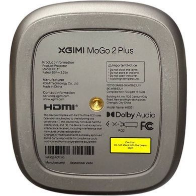 Мультимедійний проектор XGiMi MoGo 2 Plus (H0031)