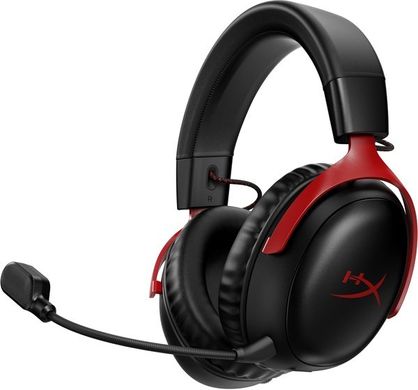 Навушники с микрофоном HyperX Cloud III Wireless Black/Red (77Z46AA)