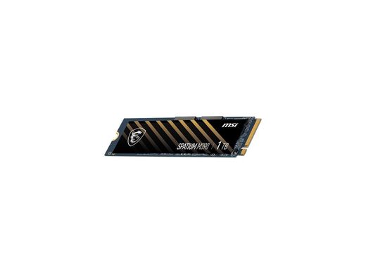 SSD MSI SPATIUM M390 1TB M.2 PCIe 3.0 x4 (S78-440L650-P83), Чорний