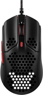 Мышь HyperX Pulsefire Haste USB Black/Red (4P5E3AA), Черный, 16000 dpi