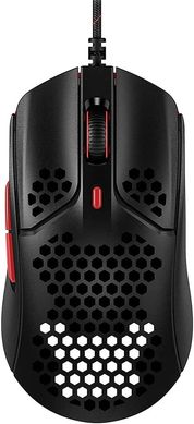 Мышь HyperX Pulsefire Haste USB Black/Red (4P5E3AA), Черный, 16000 dpi