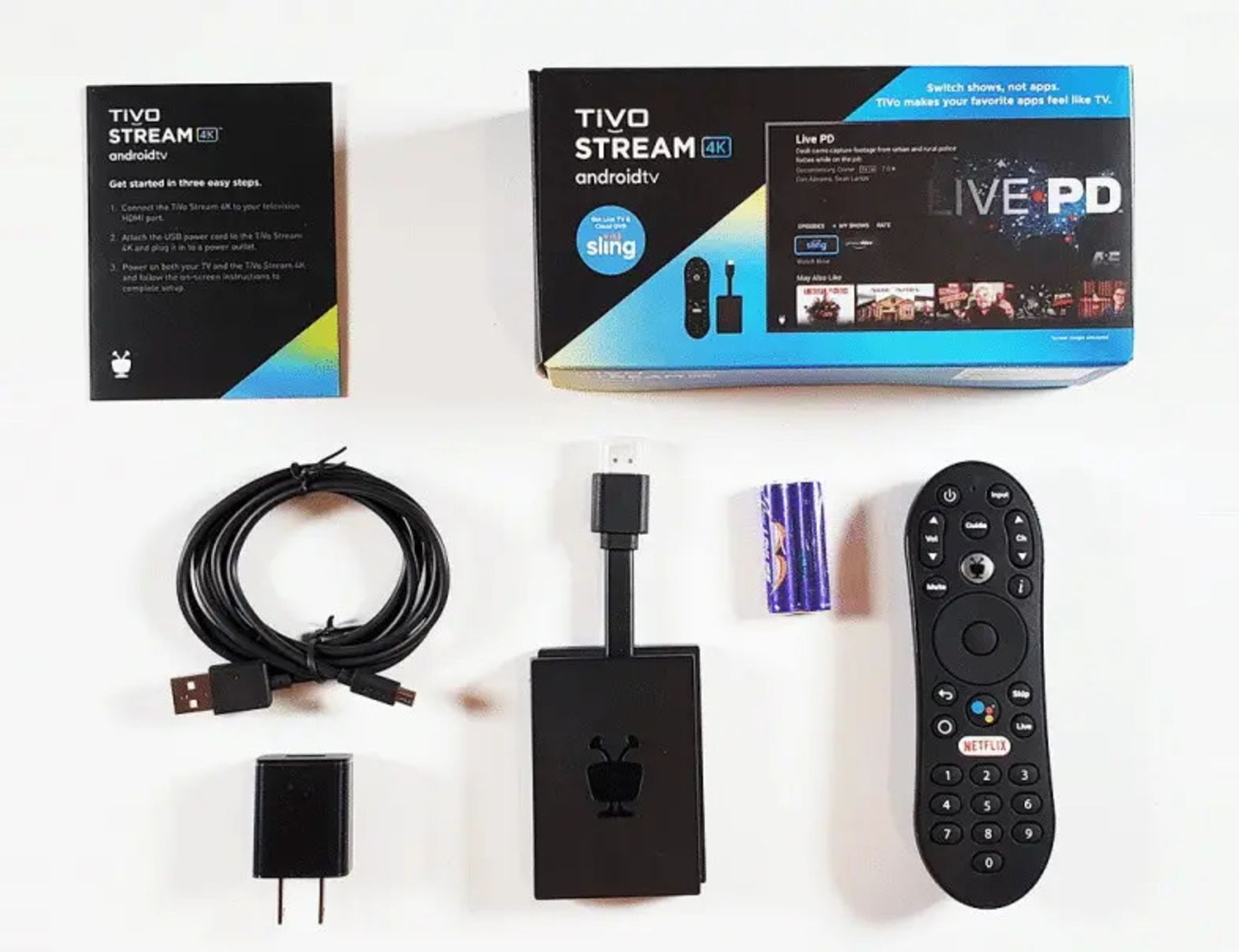 Tivo Stream 4K TV Box (IPA1104HDW-01)