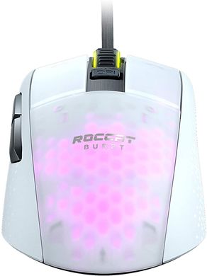 Миша ROCCAT Burst Pro White (ROC-11-748), Білий, 16000 dpi