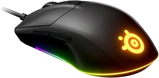 Миша SteelSeries Rival 3 (62513), Чорний, 8500 dpi