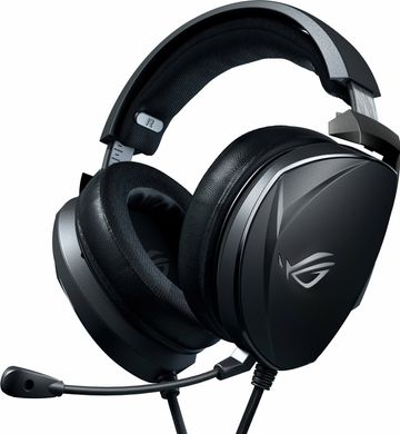 Навушники з мікрофоном ASUS Rog Theta Electret Black (90YH02GE-B1UA00), На дужке