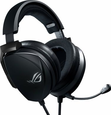 Навушники з мікрофоном ASUS Rog Theta Electret Black (90YH02GE-B1UA00), На дужке