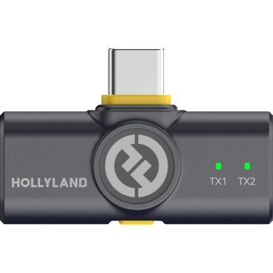 Микрофонная радиосистема для смартфона Hollyland Lark M2 Duo with USB-C Plug