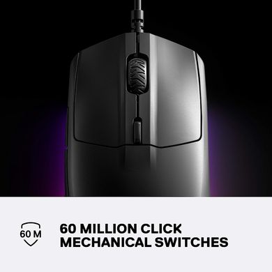 Миша SteelSeries Rival 3 (62513), Чорний, 8500 dpi