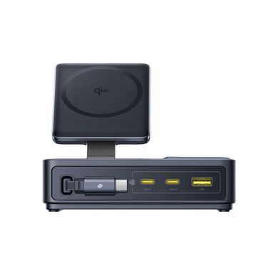Сетевое зарядное устройство Baseus Nomos 5-in-1 Desktop Charger Qi2 140W