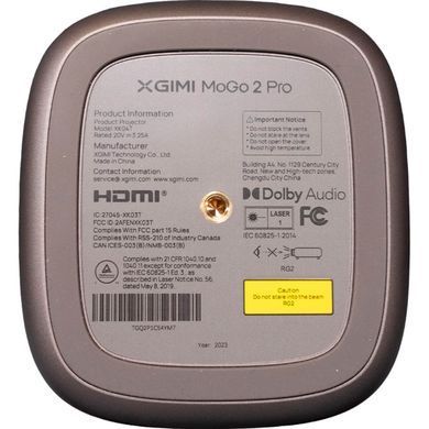 Мультимедійний проектор XGiMi MoGo 2 Pro