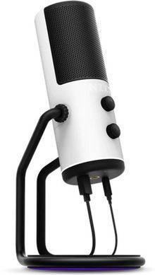 Микрофон для ПК/ для стриминга, подкастов NZXT Wired Capsule USB Microphone White (AP-WUMIC-W1)