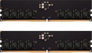 Оперативна пам'ять Team Group DDR5-5600MHz 32GB (2x16GB) Elite Black (TED532G5600C46DC01), DDR5, 32 Гб, 2, Відсутня