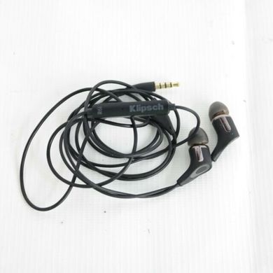 Klipsch R6i In-Ear (Б/в), Чорний, На кабелі