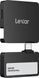 SSD накопичувач Lexar SL400 Professional Go Portable with Hub 2 TB Black (LSL400X002T-RNBNG)