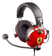 Компьютерная гарнитура Thrustmaster T.Racing Scuderia Ferrari Edition (4060105), На дужке
