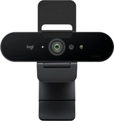 Веб-камера Logitech BRIO 4K PRO (960-001390) Відкрита коробка, Чорний, Чорний
