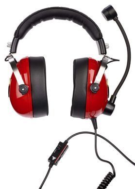 Комп'ютерна гарнітура Thrustmaster T.Racing Scuderia Ferrari Edition (4060105), На дужці
