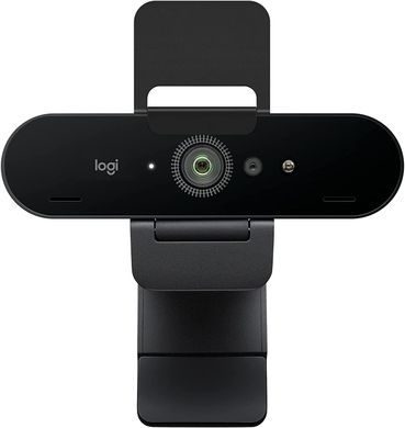 Веб-камера Logitech BRIO 4K PRO (960-001390) - Уцінка, Чорний, Чорний