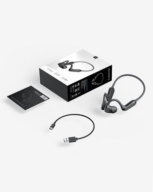 Навушники з мікрофоном SoundPEATS RunFree Lite Black