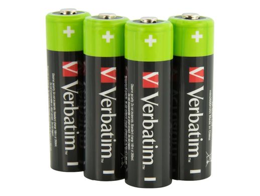 Аккумулятор Verbatim AA 2500mAh NiMH 4шт (49517)