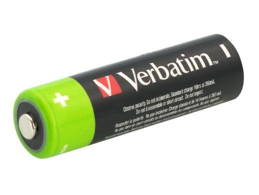 Аккумулятор Verbatim AA 2500mAh NiMH 4шт (49517)