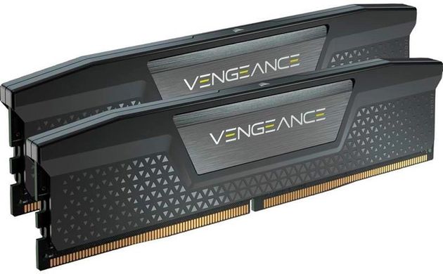 Память для настольных компьютеров Corsair 64 GB (2x32GB) DDR4 5600 MHz Vengeance (CMK64GX5M2B5600C40), DDR5, 64 ГБ, 2, Охлаждения модуля, Отсутствует