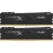 Память для настольных компьютеров HyperX 16 GB (2x8GB) DDR4 3200 MHz Fury Black (HX432C16FB3K2/16) б/у, DDR4, 16 Гб, 2