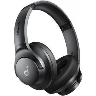 Навушники з мікрофоном Anker SoundCore Q20i Black (A3004G11), Винесений на корпус