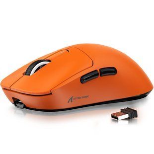 Миша бездротова ATTACK SHARK X3 Orange PAW3395, 26000