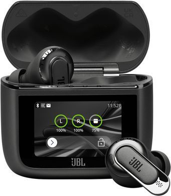 Наушники TWS JBL Tour Pro 3 Black (JBLTOURPRO3BLK)