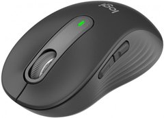 Мышь Logitech Signature M650 L Wireless Mouse for Business Graphite (910-006348) Поврежденная коробка, Черный, 4000 dpi