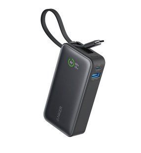 Зовнішній акумулятор (павербанк) Anker Nano 10000mAh 30W Black (A1259H11)