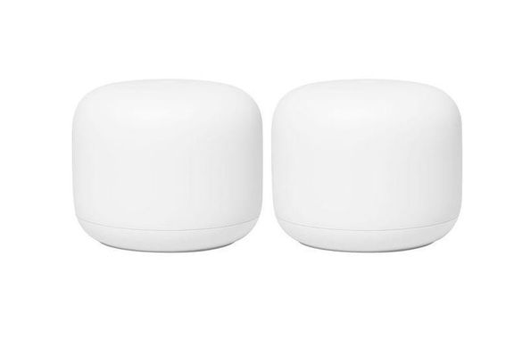 Беспроводной маршрутизатор (роутер) Google Nest Wifi Router and Point Snow (GA00822-US)