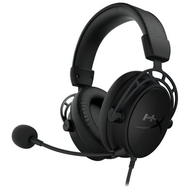 Навушники з мікрофоном HyperX Cloud Alpha S Blackout (HX-HSCAS-BK/WW)