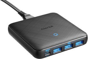 Сетевое зарядное устройство Anker PowerPort Atom III Slim 4 (A2045G11)