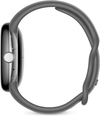 Смарт-годинник Google Pixel Watch Polished Silver Case/Charcoal Active Band