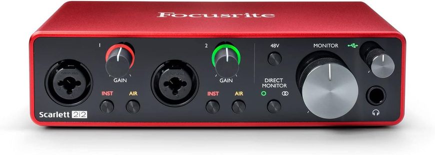 USB аудиоинтерфейс Focusrite Scarlett 2i2 3rd Gen