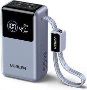 Зовнішній акумулятор (павербанк) UGREEN Nexode 55W 10000mAh (75701)