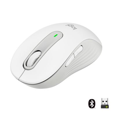 Мышь Logitech Signature M650 Wireless Mouse Off-White (910-006255), 4000 dpi