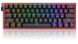 Клавиатура Redragon Fizz K617 Black ENG (K617RGB-B), Черный, Черный