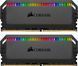 Пам'ять для настільних комп'ютерів Corsair 32 GB (2x16GB) DDR4 3600 MHz Dominator Platinum RGB (CMT32GX4M2Z3600C18), DDR4, 32 Гб, 2, Охолодження модуля, Присутня