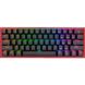 Клавіатура Redragon Fizz K617 Black ENG (K617RGB-B), Чорний, Чорний