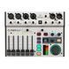 Микшерный пульт Behringer Flow 8, Всі канали з 4-смуговим еквалайзером та компресором, 2 FX та 2 моніторні посили, монітор та основні шини оснащені 9-смуговим еквалайзером та лімітером