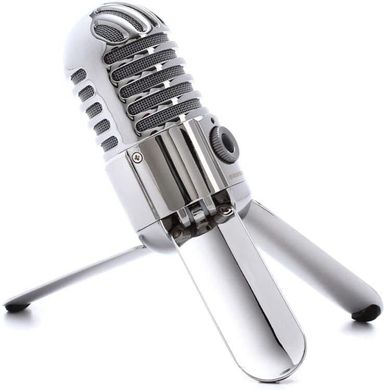 Мікрофон Samson Meteor MIC Silver (SAMTRSD) - відкрита коробка, Сріблястий