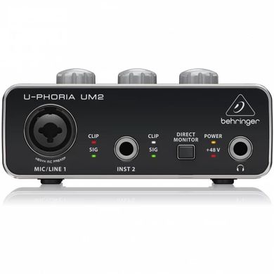 USB аудіоінтерфейс Behringer UM2