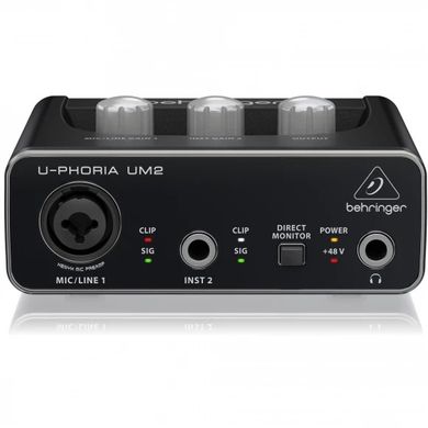 USB аудіоінтерфейс Behringer UM2